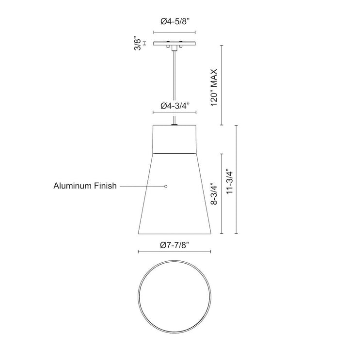 LED (HARLOWE) 20W 3000K AC120V