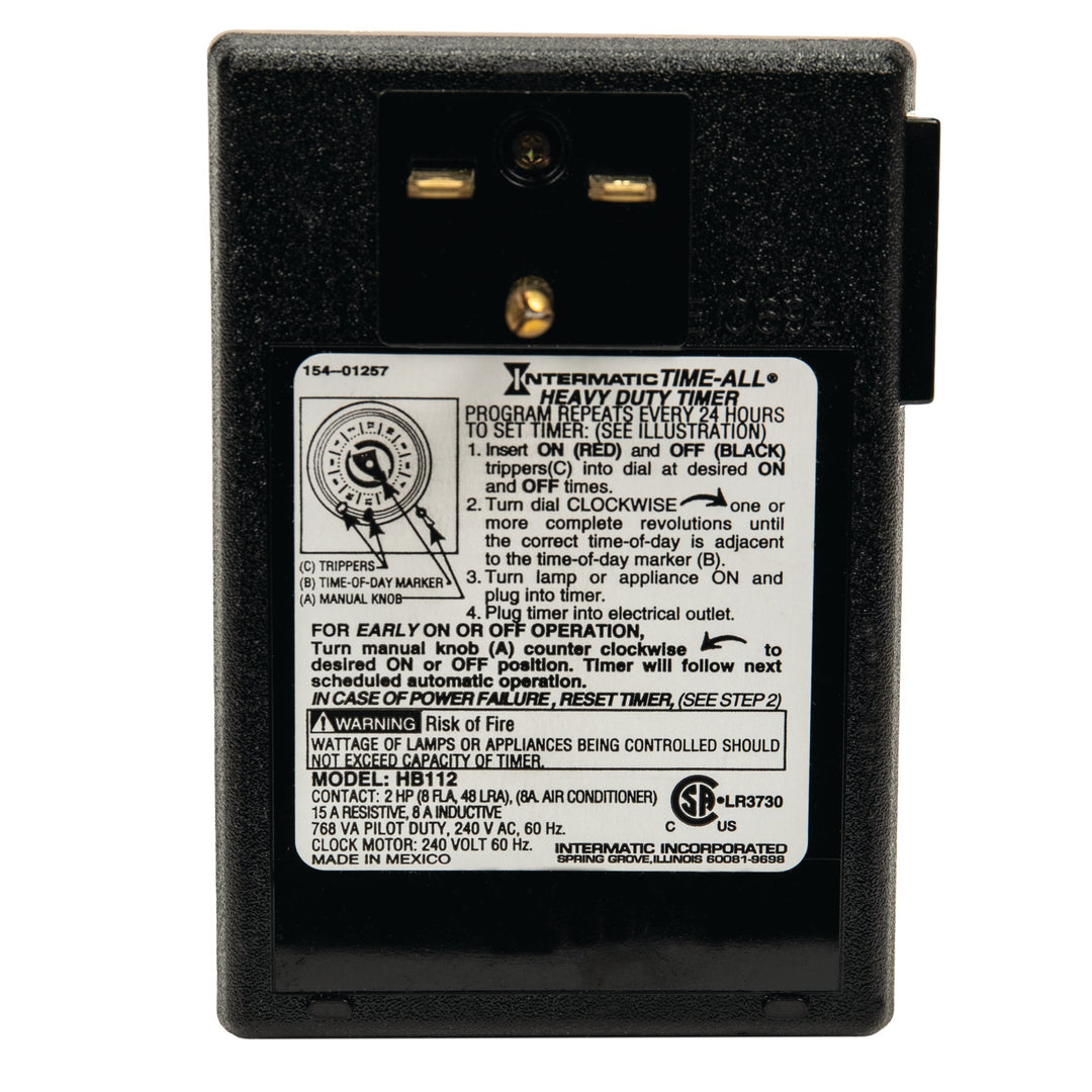 Heavy-Duty Appliance Plug-In Timer