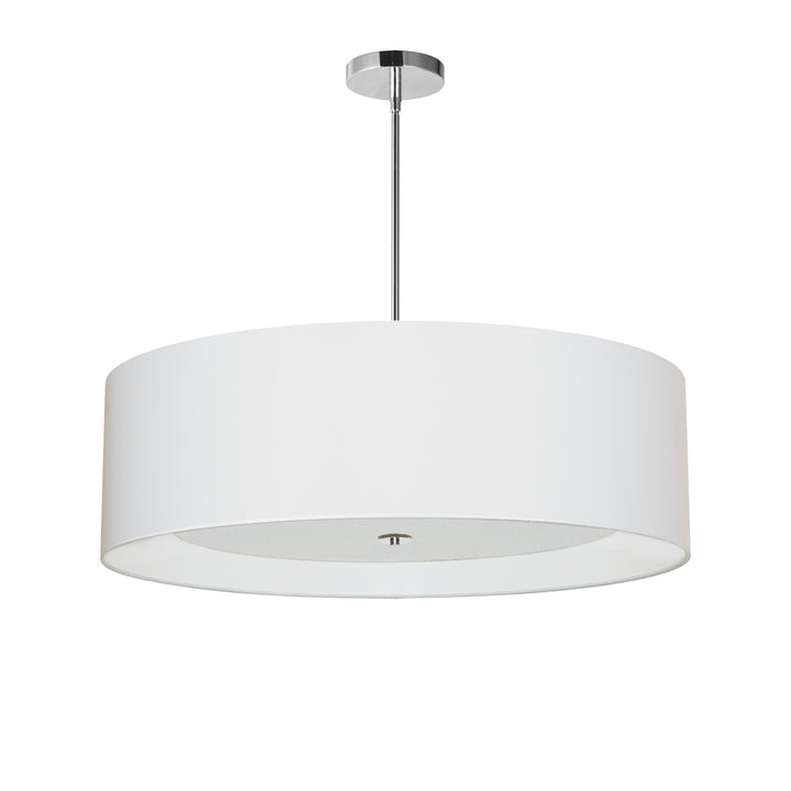 4LT Helena Pendant PC, White w/White Diffuser
