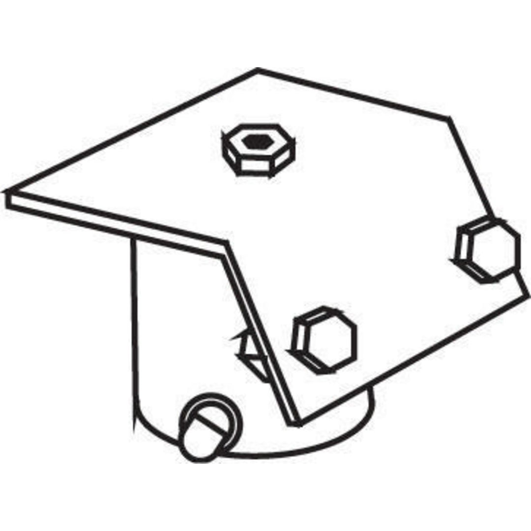STEEL SLIPFITTER 2INCH PIPE YOKE MT BR