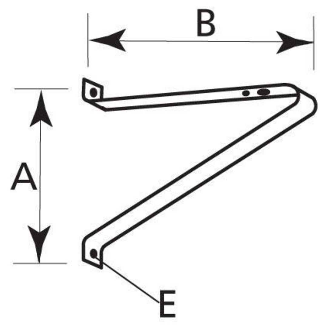 STEEL WALL/POLE MOUNTING BRACKET
