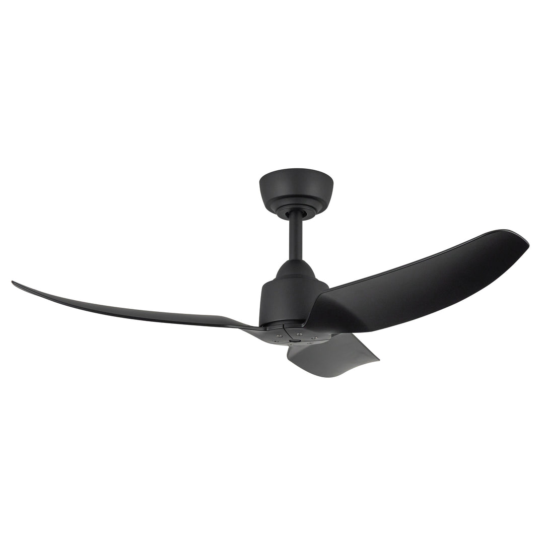 Hugo 42-in Matte Black FAN Ceiling Fan