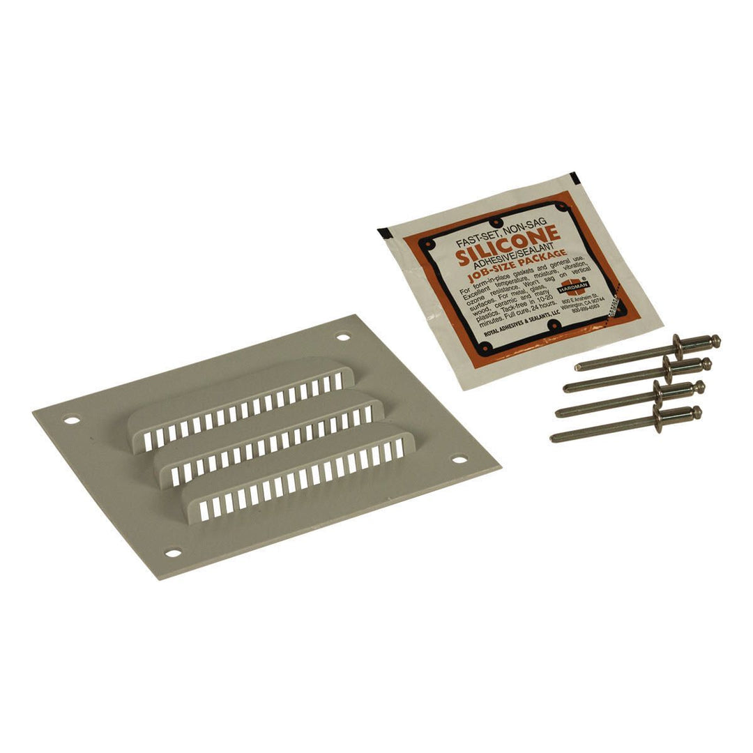 LOUVER KIT (PLATE/RIVITS/SILICONE)