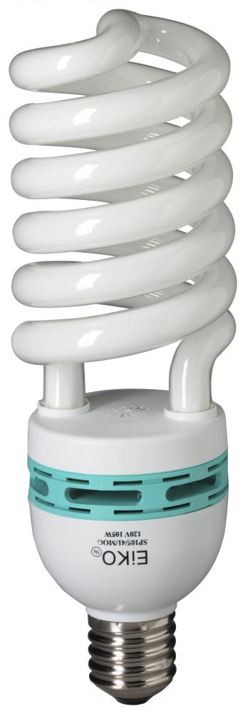 4100K 105W 277V SPIRAL 4100K MOGUL BASE