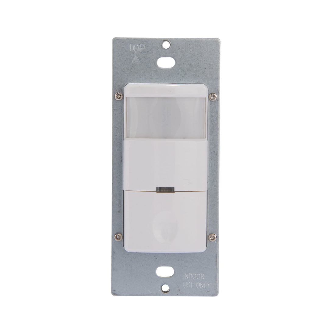 Commercial Grade In-Wall PIR Occupancy/Vacancy Sensor, White
