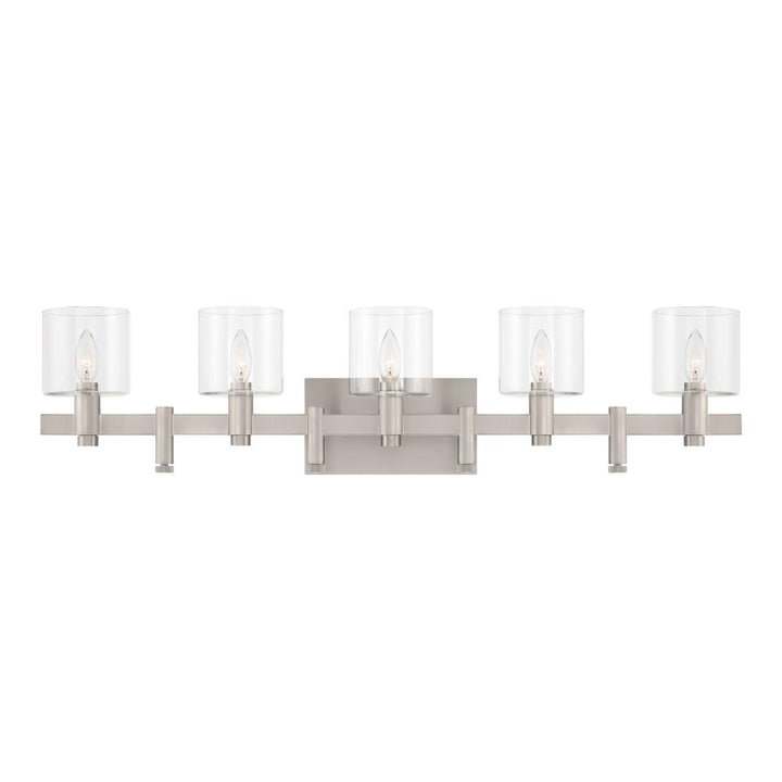 Decato 5 Light Sconce in Nickel