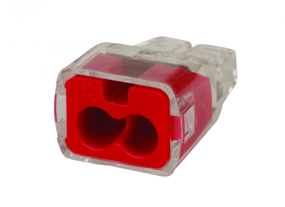 PUSH-IN 12AWG 2-PORT, 300 JAR