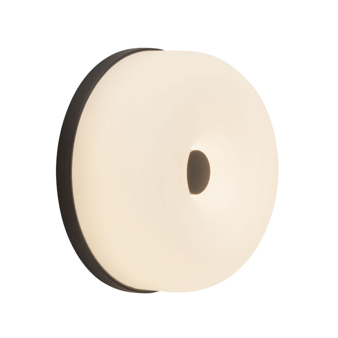 Jada 5-in Black dimmable LED Wall Sconce