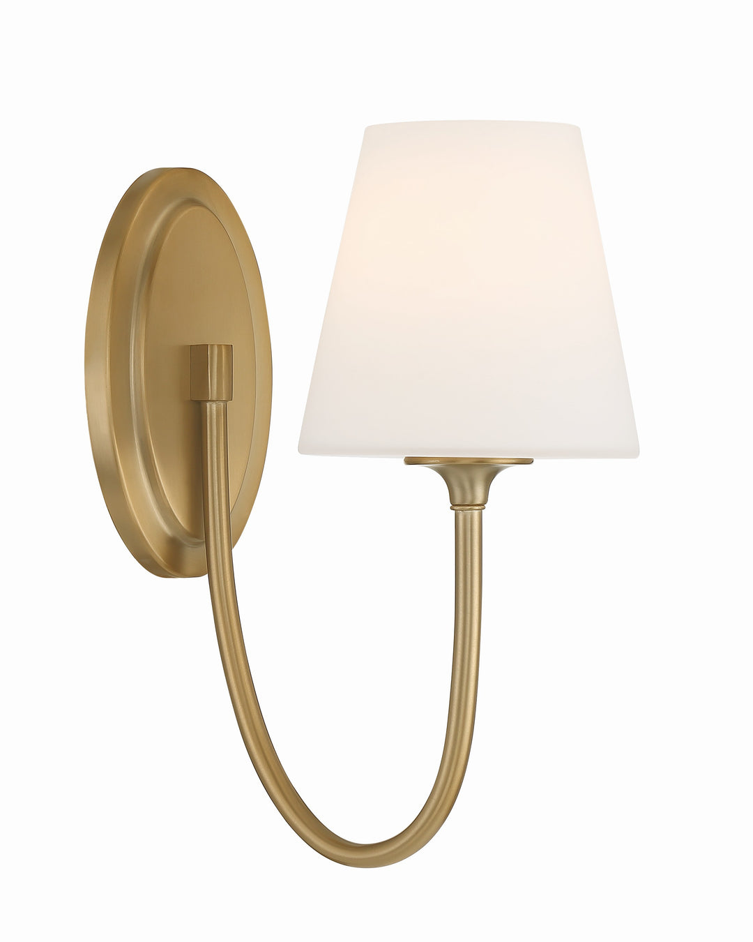 Juno 1 Light Vibrant Gold Sconce