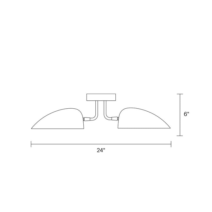 Jane Semi-Flush Mount