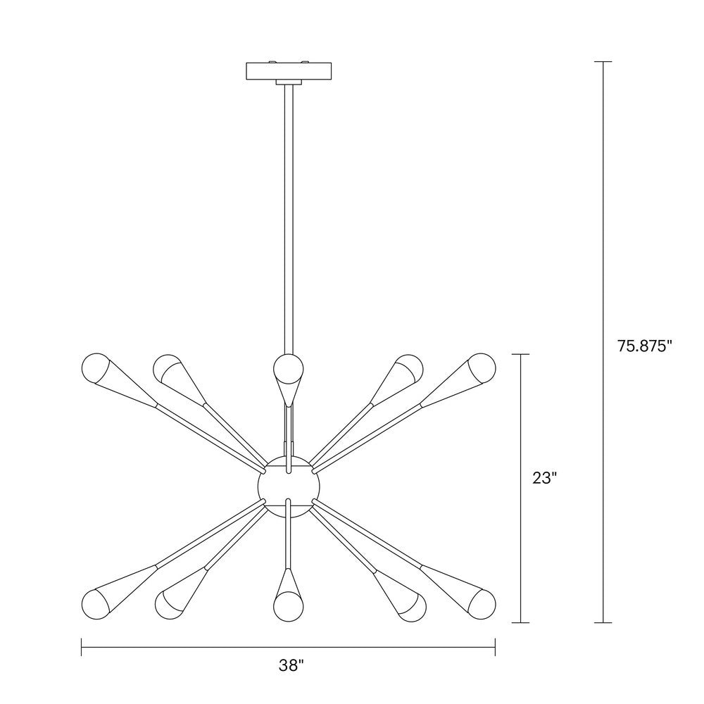 Jax Large Chandelier