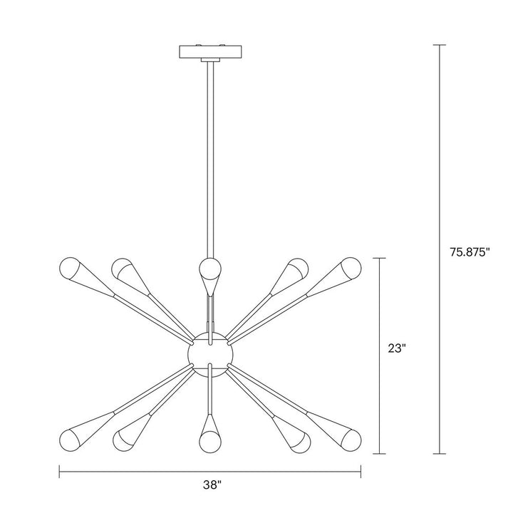 Jax Large Chandelier