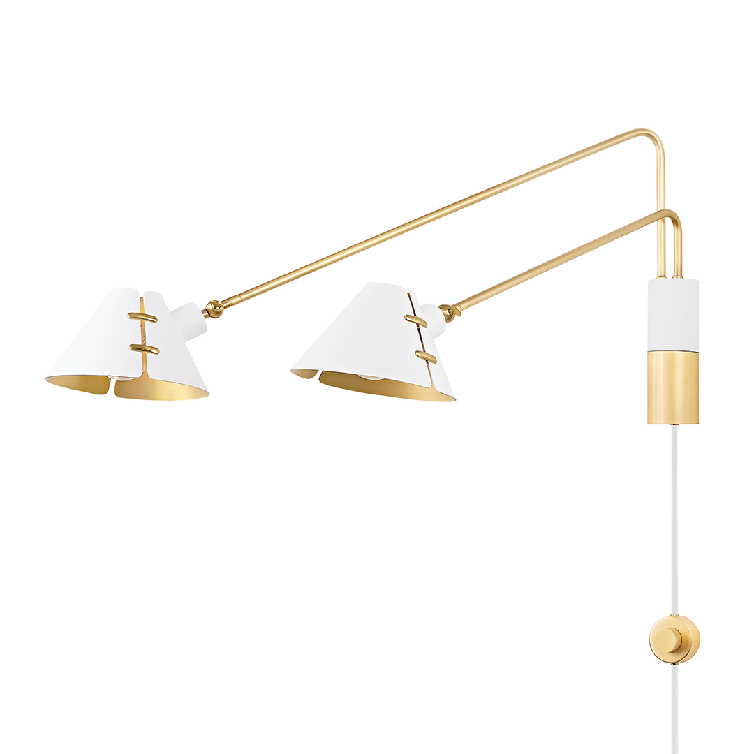 Split Plug-in Sconce