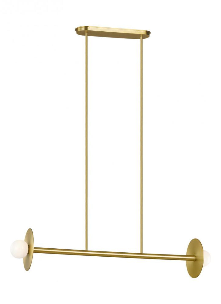 Nodes Medium Linear Chandelier