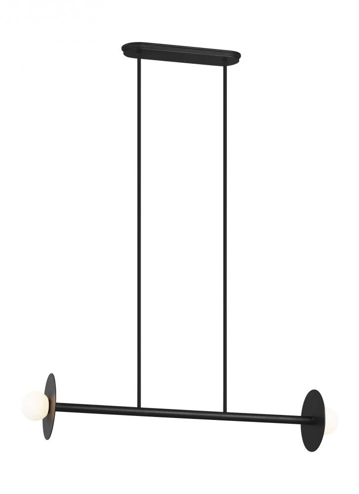 Nodes Medium Linear Chandelier
