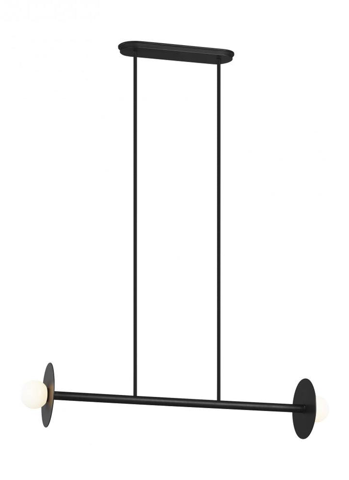 Nodes Medium Linear Chandelier