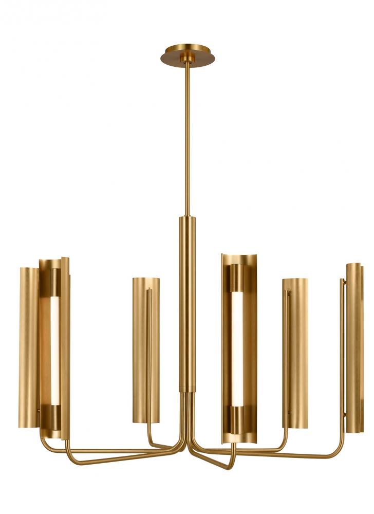 Carson Six Light Chandelier