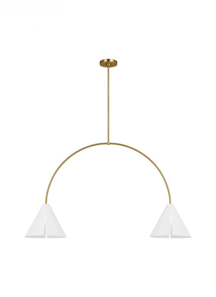 Cambre Large Linear Chandelier