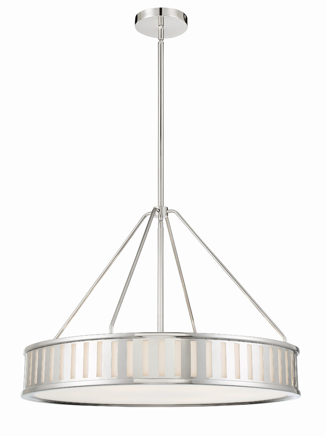 Kendal 6 Light Polished Nickel Chandelier