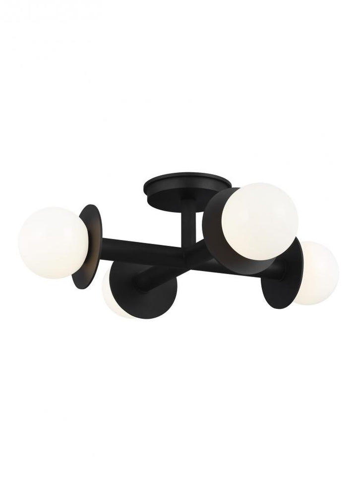 Nodes Semi-Flush Mount