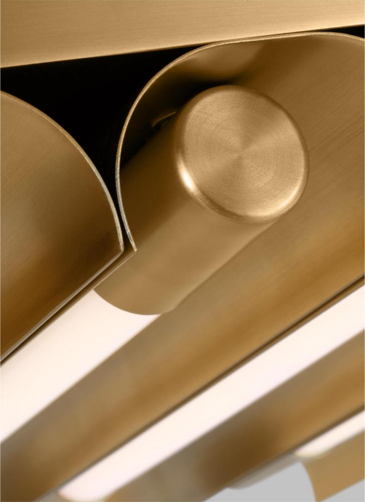 Carson Five Light Flush Mount