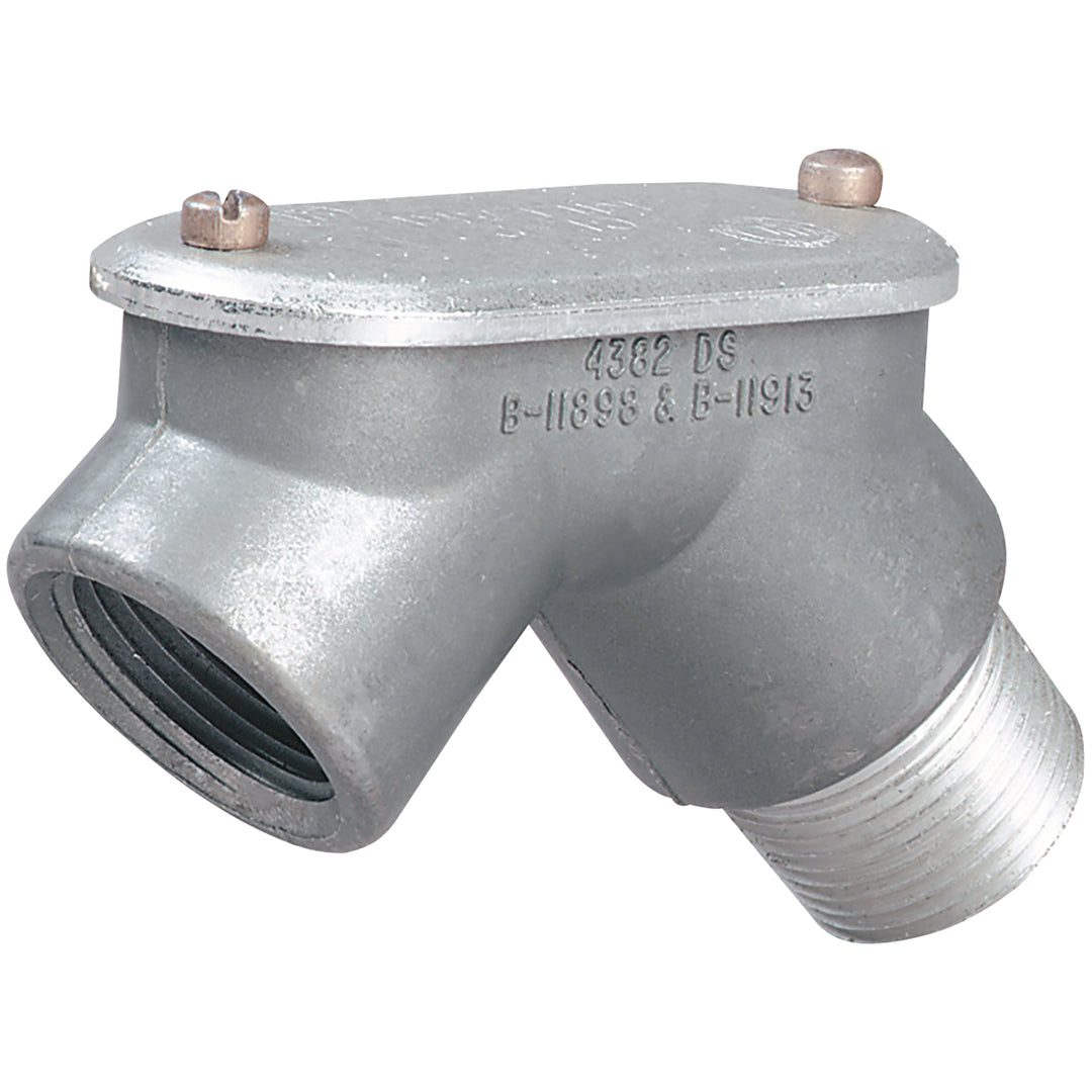 1" PULL ELBOW W/NIPPLE  (SF)