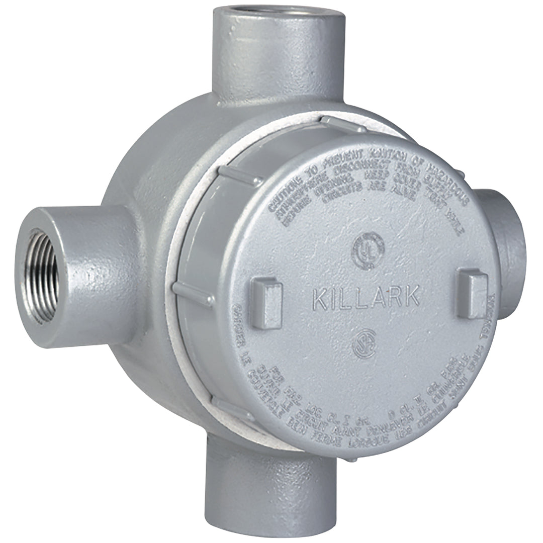 1-1/2" ALUM OUTLET BODY X TYPE