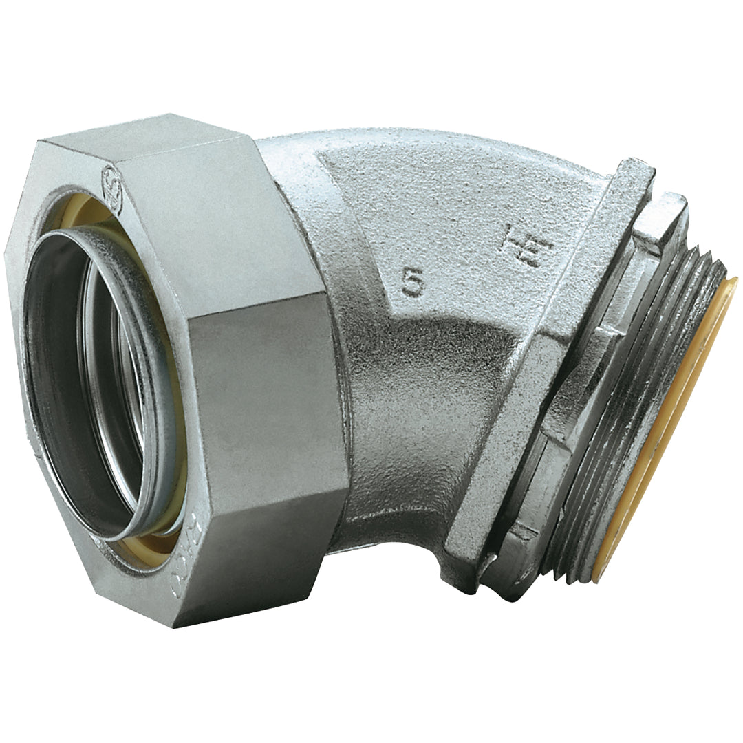 1 1/2 IN 45° LT CONNECTOR INSULATED