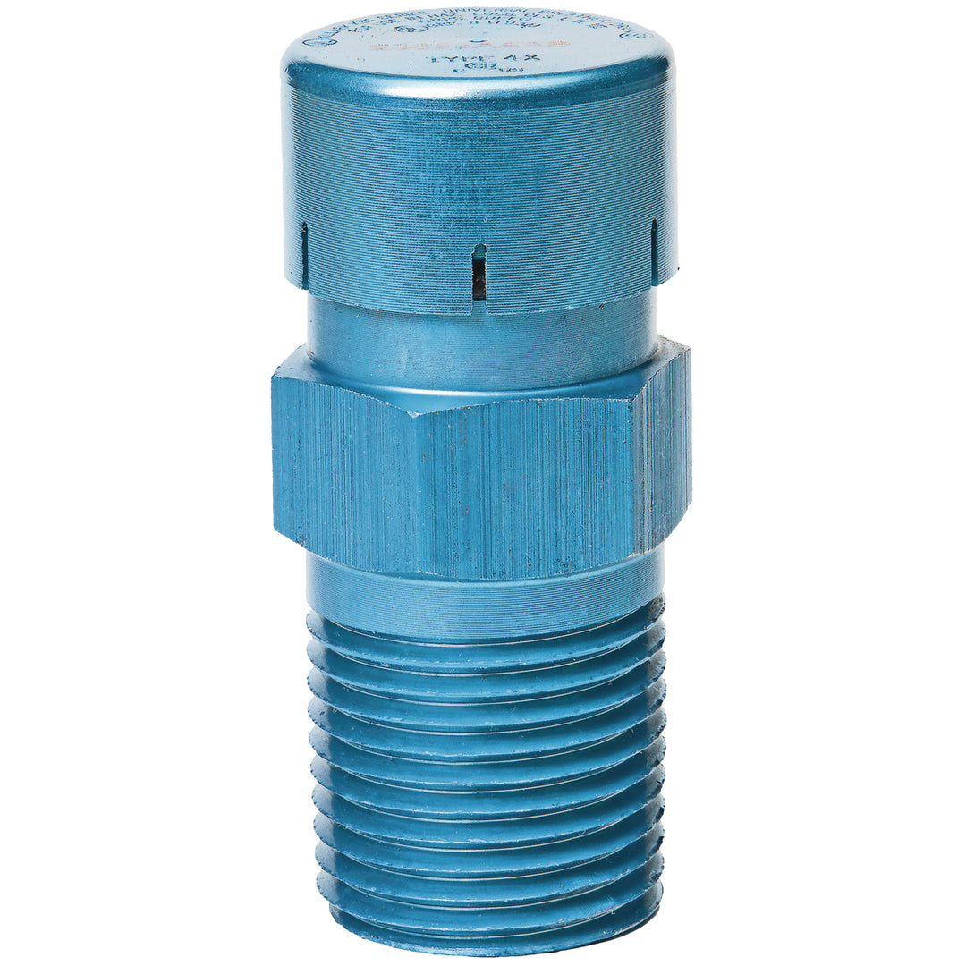 1/2"GRP B,ANODIZED AL DRAIN/BREATHER,4X