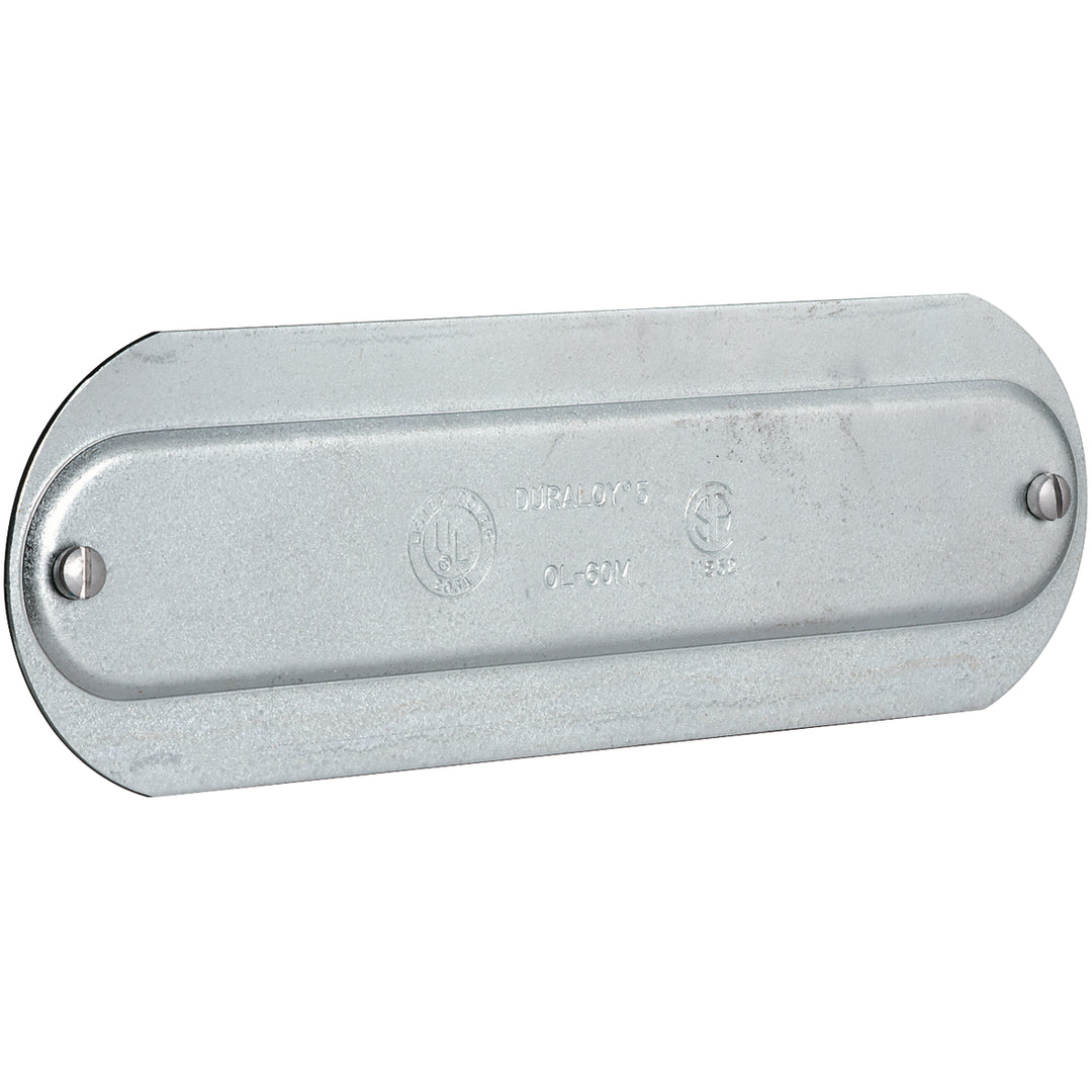 1" STAMPED STEEL COVER