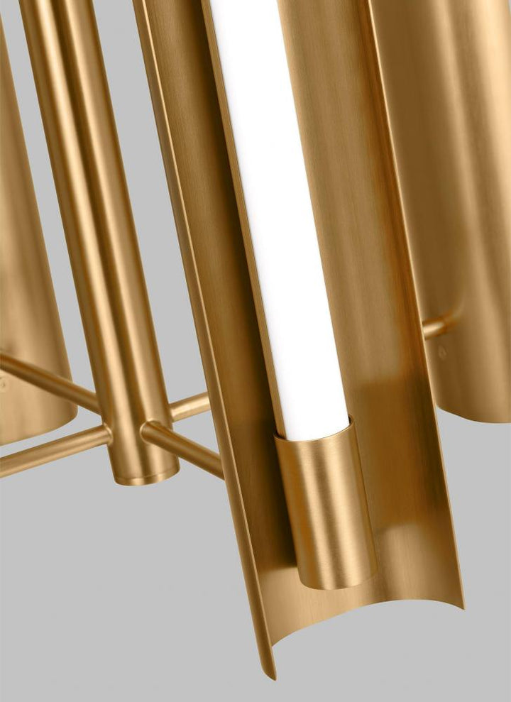 Carson Four Light Tall Pendant