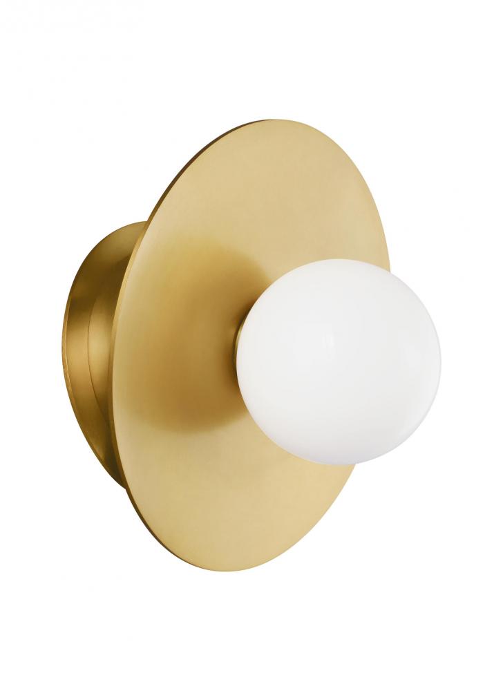 Nodes Large Angled Sconce