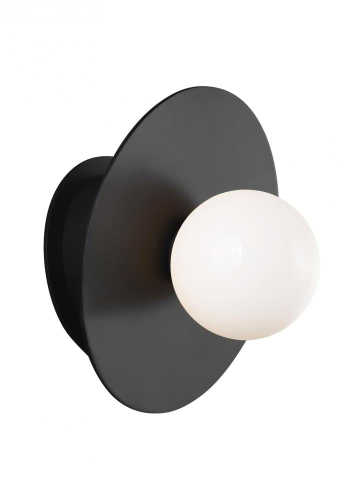 Nodes Large Angled Sconce