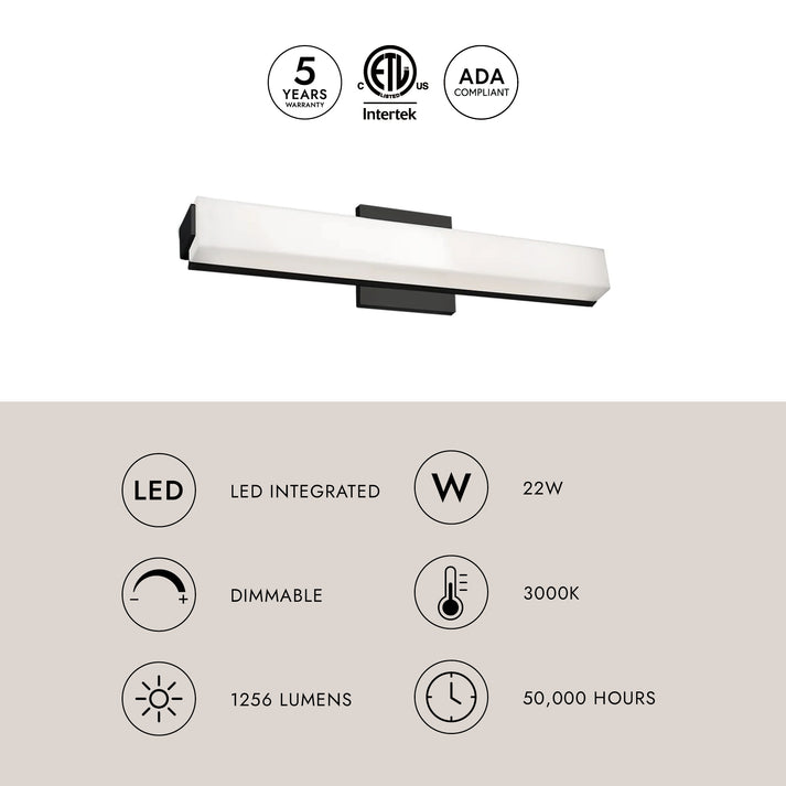 Latitude 21-in Vanity Light