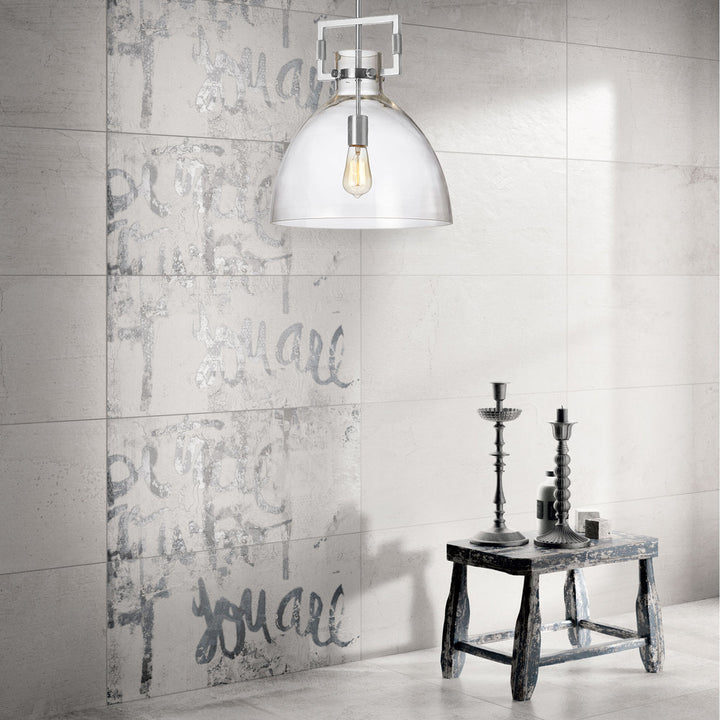 1LT Pendant, Polished Chrome Finish