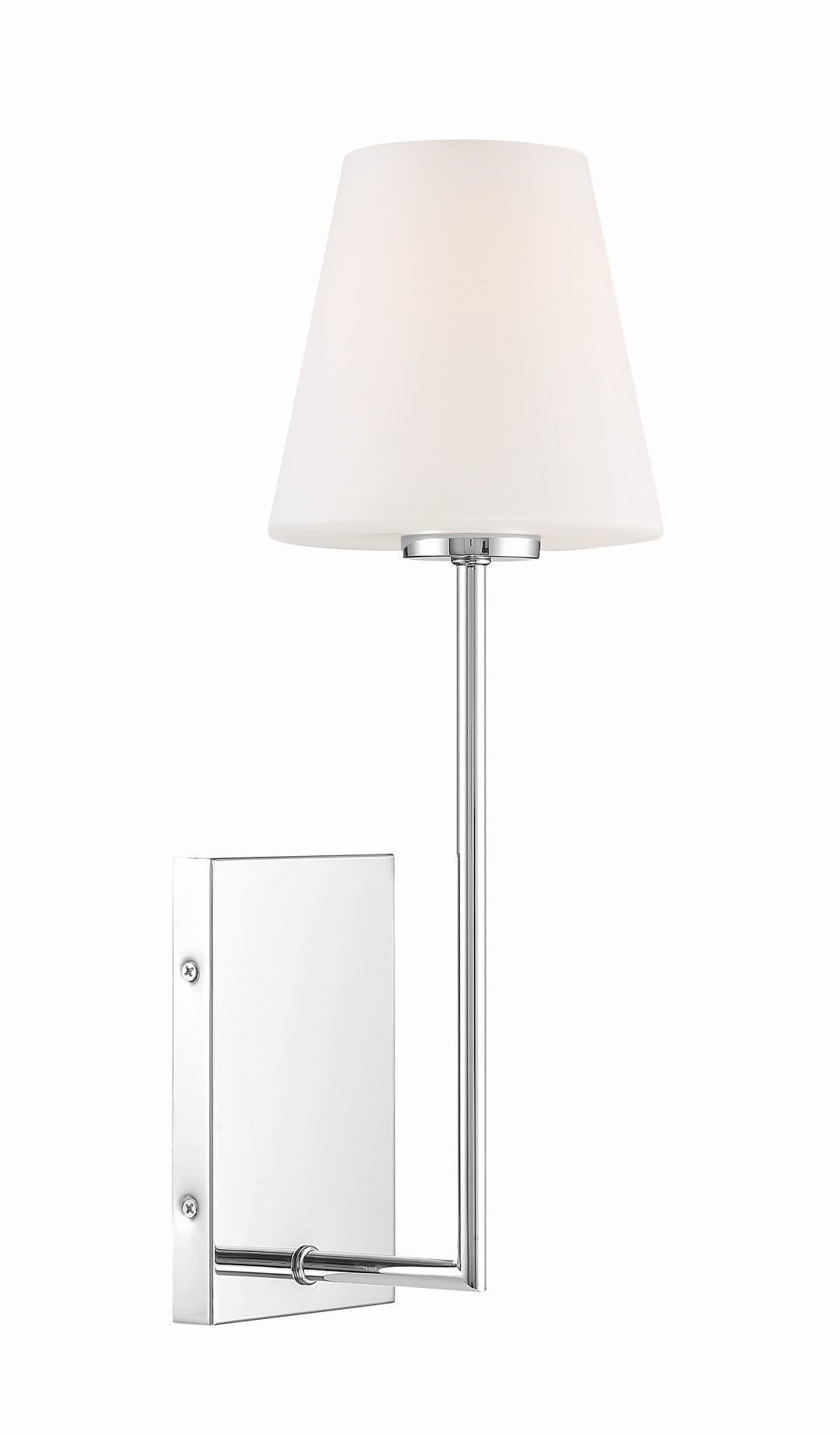 Lena 1 Light Polished Chrome Sconce