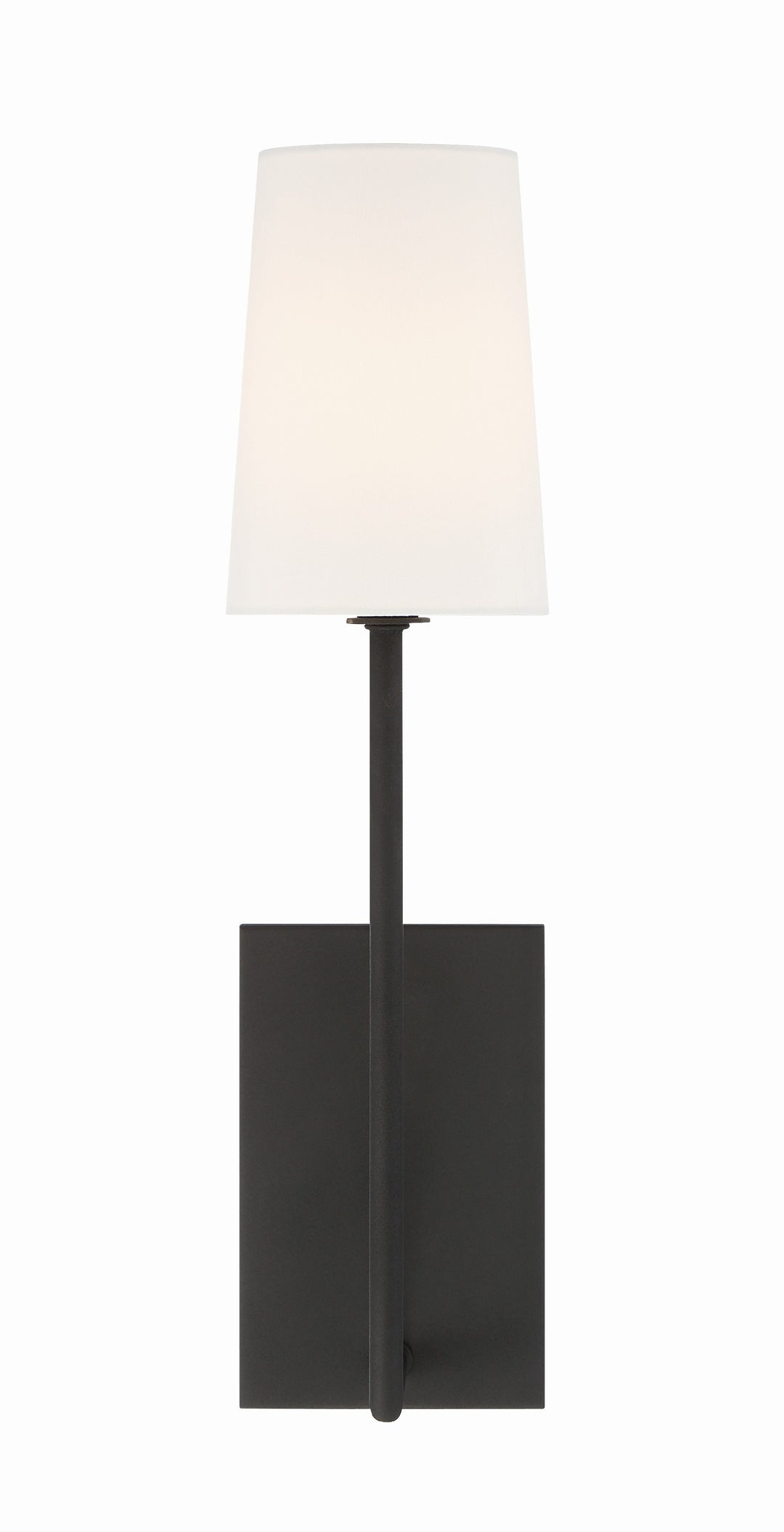 Lena 1 Light Black Forged Sconce