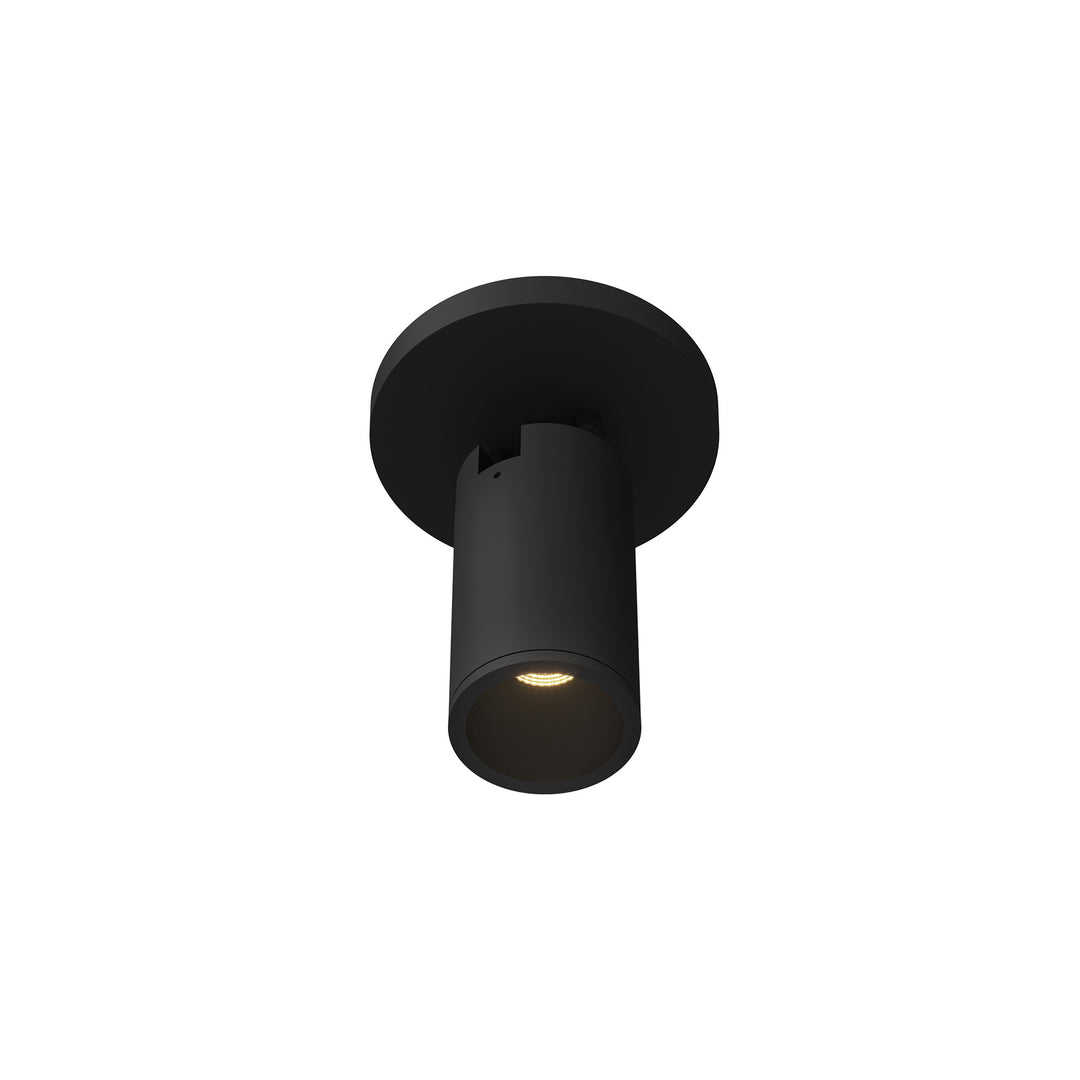 Lorna 6-in (2-in Dia.) 36 Degree Optic Black LED Adjustable Ceiling Mount