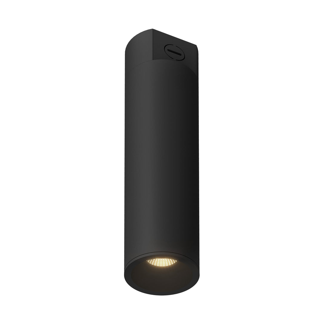 Lorna 14-in (3-in Dia.) 36 Degree Optic Black LED Concrete Ceiling Mount