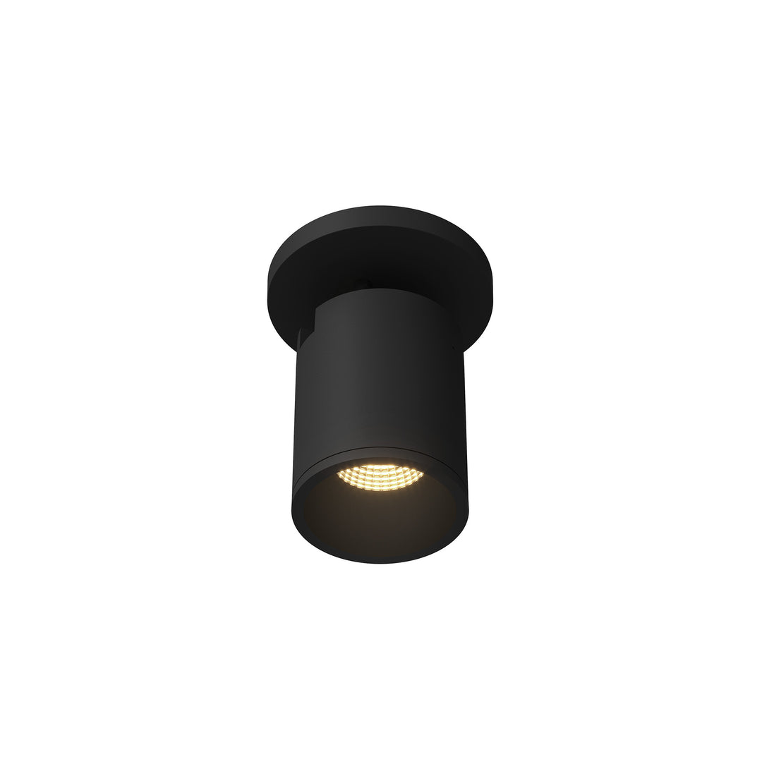 Lorna 6-in (3-in Dia.) 36 Degree Optic Black LED Adjustable Ceiling Mount
