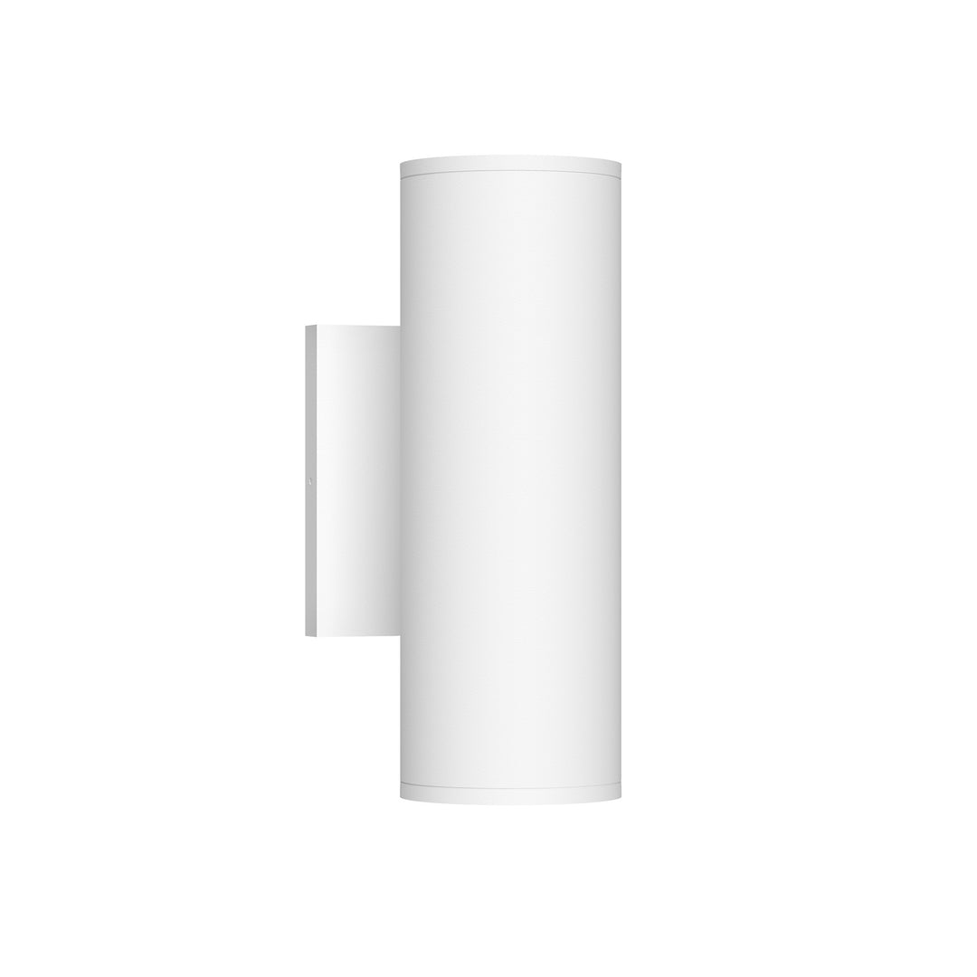 Lorna 9-in (3-in Dia.) 36 Degree Optic White LED Wall Sconce Up/Down Light