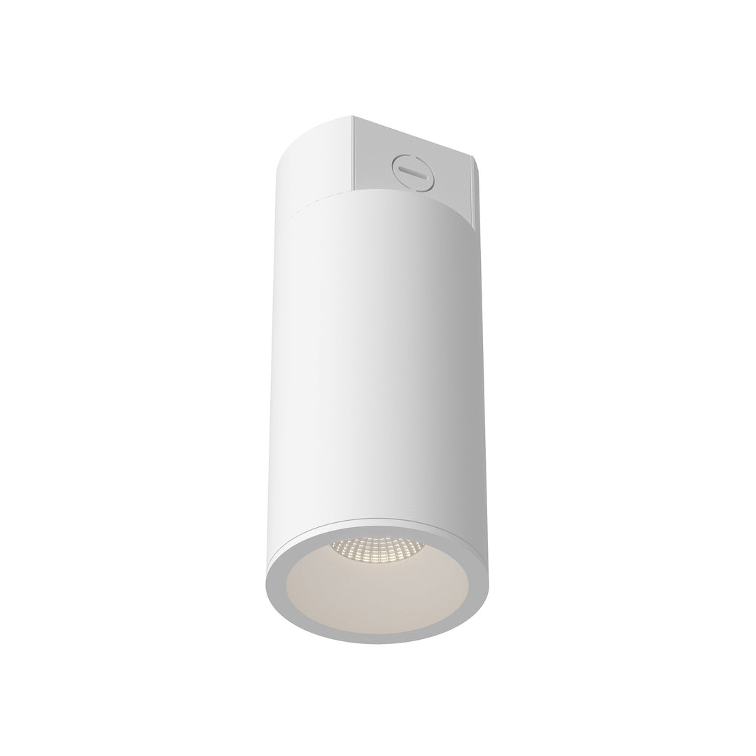 Lorna 10-in (4-in Dia.) 36 Degree Optic White LED Concrete Ceiling Mount