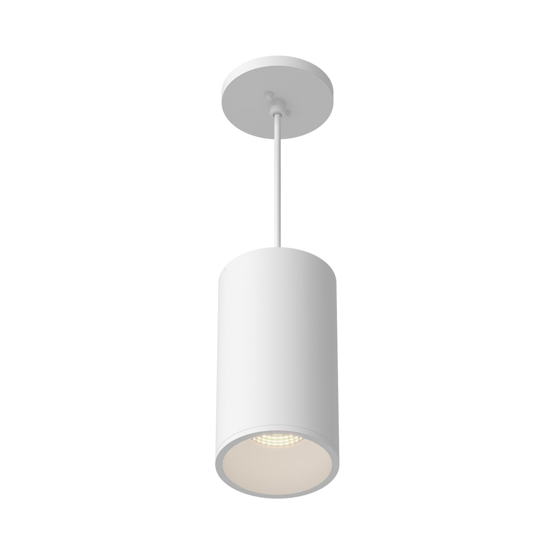 Lorna 8-in (4-in Dia.) 36 Degree Optic White LED Pendant