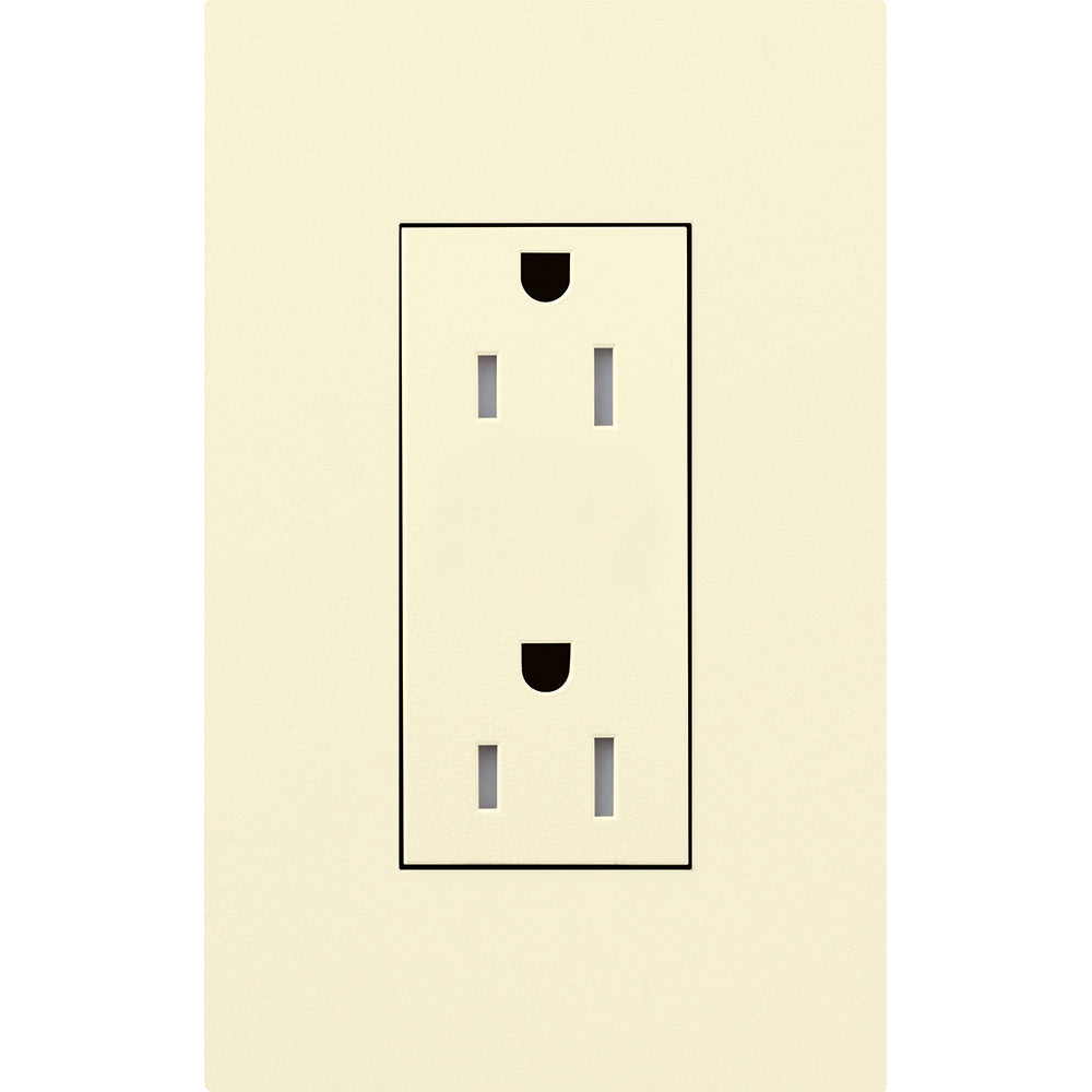 DUPLEX 15A TR RECEPTACLE AL NO FP