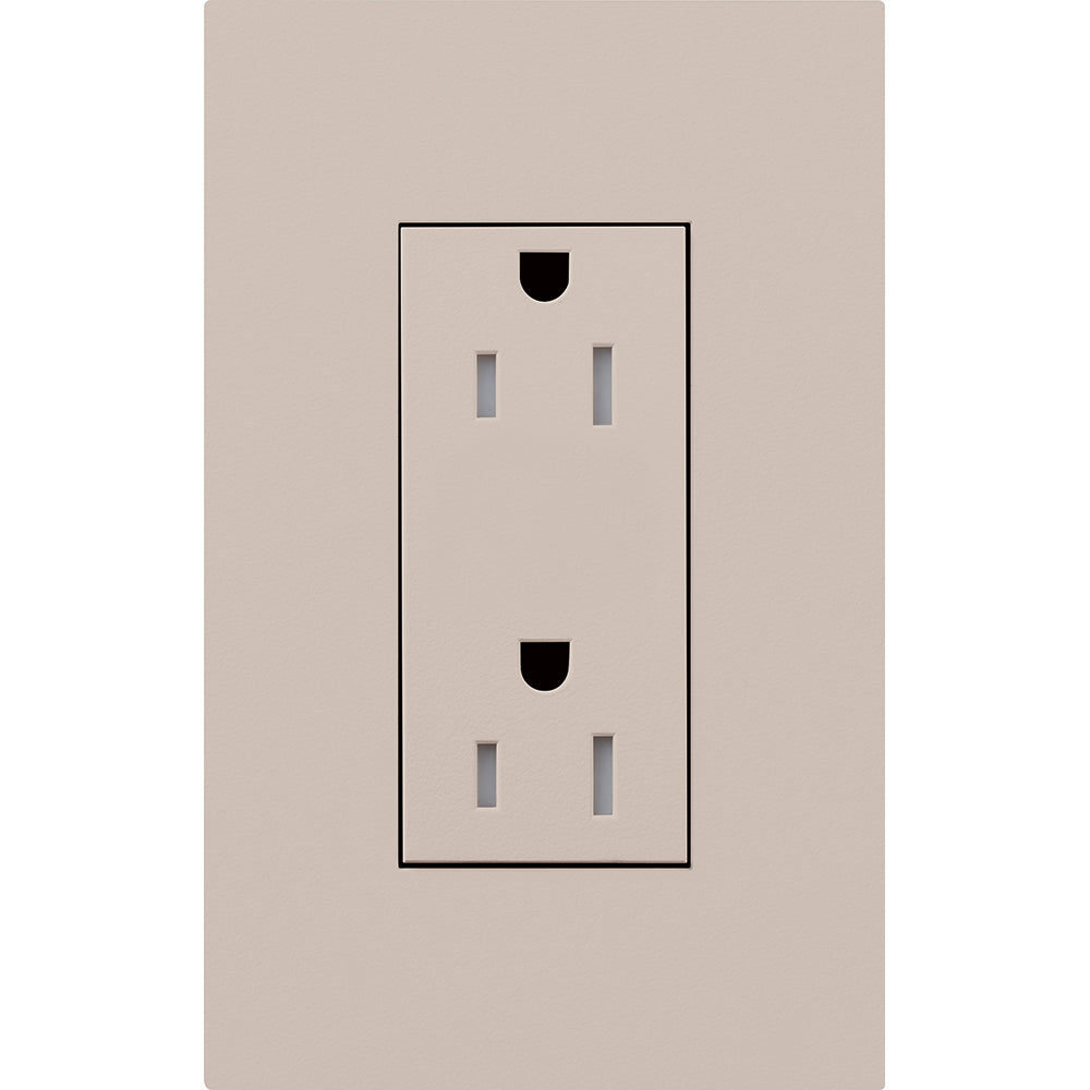 DUPLEX 15A TR RECEPTACLE TP NO FP