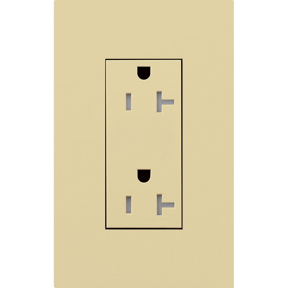 DUPLEX 20A TR RECEPTACLE IV NO FP