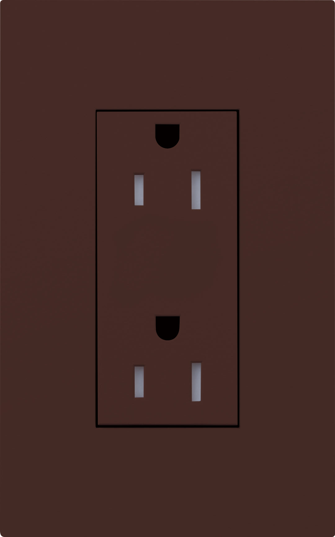 DUPLEX 15A TR RECEPTACLE BR FP
