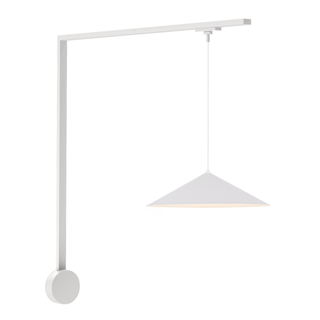 Luiz 16-in White dimmable LED Trilo Wall Kit