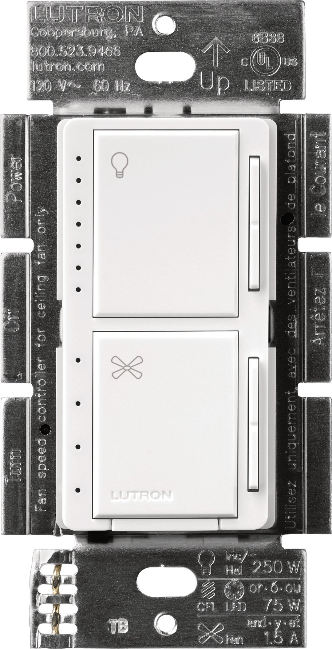 MACL FAN LIGHT WHITE