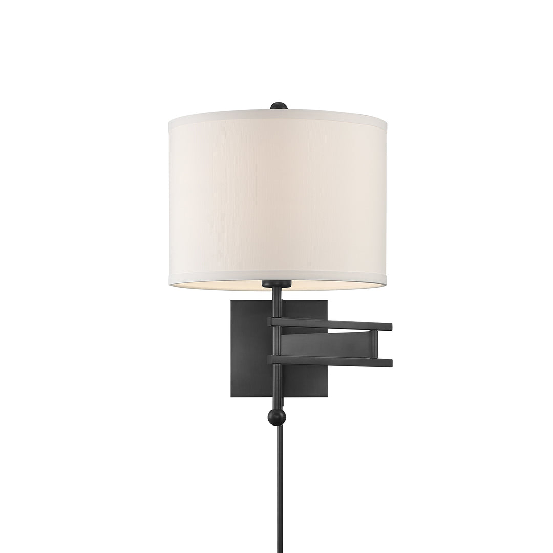 Marshall 1 Light Matte Black Task Sconce